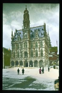 Parijs Expositie: Belgisch Paviljoen, 1900 door French Photographer